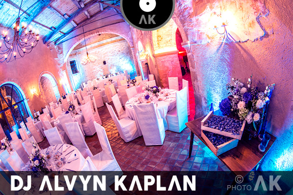 Ambiance visuelle colorée pour décorer lieu de réception Saint-Bacchi Jouques